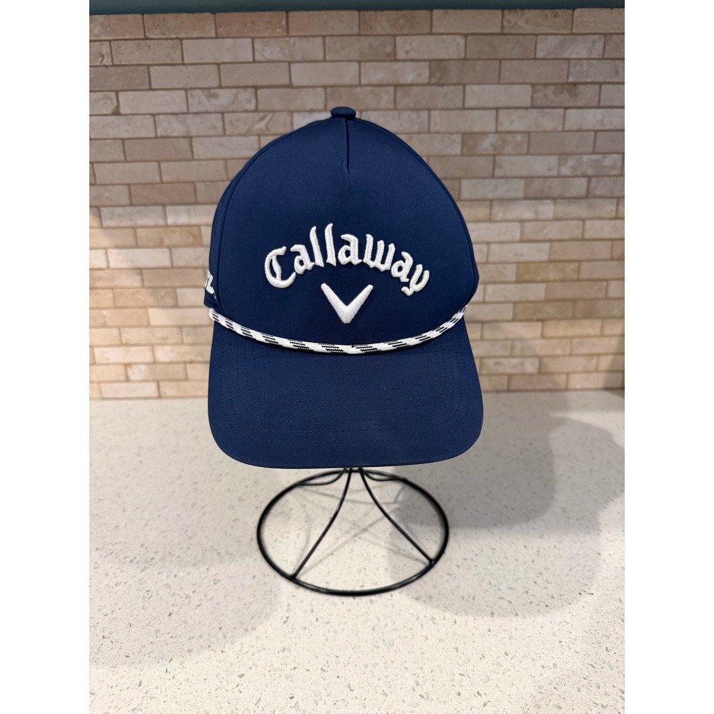 Callaway Tour Authentic Performance Pro Rope Golf Hat Navy Snapback